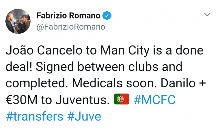 DOGADANE! Joao Cancelo odchodzi z Juventusu!!!